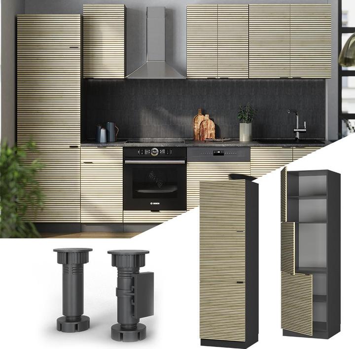 Produktbild Vicco Herdumbauschrank Fame-Line (60 x 58.10 x 206.80 cm)