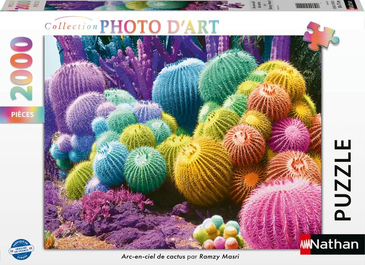 Immagine prodotto Nathan Puzzle 2000 pieces Cactus Rainbow (2000 pezzi)