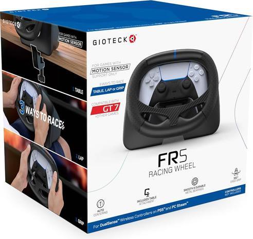 Immagine prodotto Gioteck FR-5 Racing Wheel (PS5, PC)