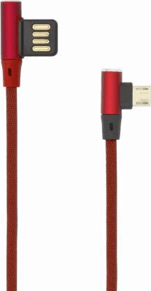 Image du produit Sbox USB->Micro USB 90 M/M 1.5m USB-MICRO-90R strawberry red (1.50 m, USB 2.0)