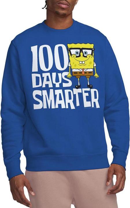 Produktbild Spongebob Squarepants 100 Days Smarter Sweatshirt (M)