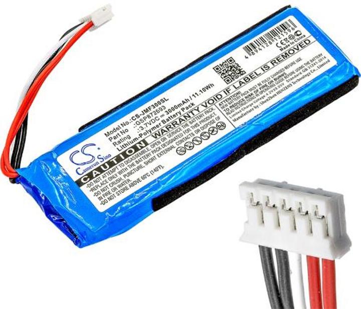 Immagine prodotto CS Cameron Sino Batteria per Jbl Flip 3 ecc. (1 pz., Specifico del dispositivo, 3000 mAh)
