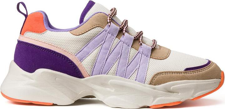 Actual product image La Redoute Collections Multicoloured sneakers with thick soles (40)