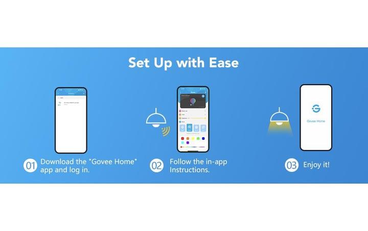 Image du produit Govee Smart Light Bulb (E27, 9 W, 1200 lm, 1 x, F)