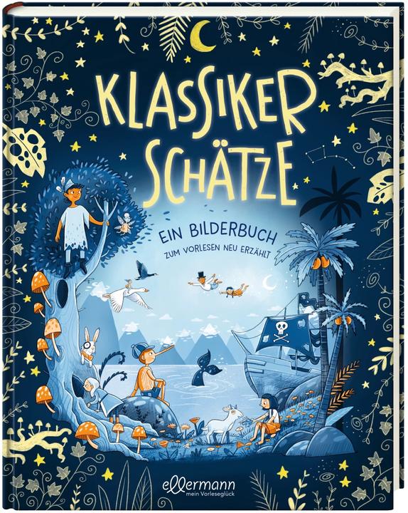 Produktbild Klassikerschätze (Deutsch, Marc-Alexander, Regina Hegner, Laura, Unzne, Kraus, Petra Steckelmann, Ishida, Naeko, Selma Lagerlöf, Bednarski, L. Frank Baum, Susan Niessen, Christian Dreller, Carlo Collodi, Lewis Carroll, Tina, Schulze, Anne Ameling, Barbara Rose, 2024)