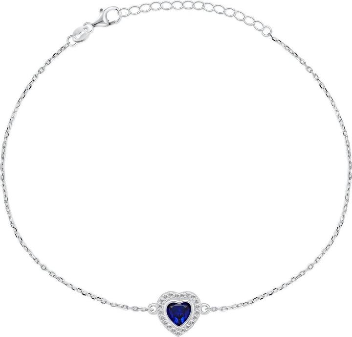 Immagine prodotto Brilio Argento - Bracciale romantico in argento con zirconi BR23WB