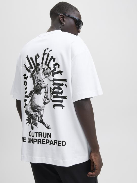 Produktbild Jack & Jones Rückenprint Rundhals T-shirt CNZ T-shirt (M)