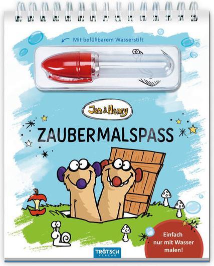 Jan & Henry Zaubermalspass mit Wasserstift
