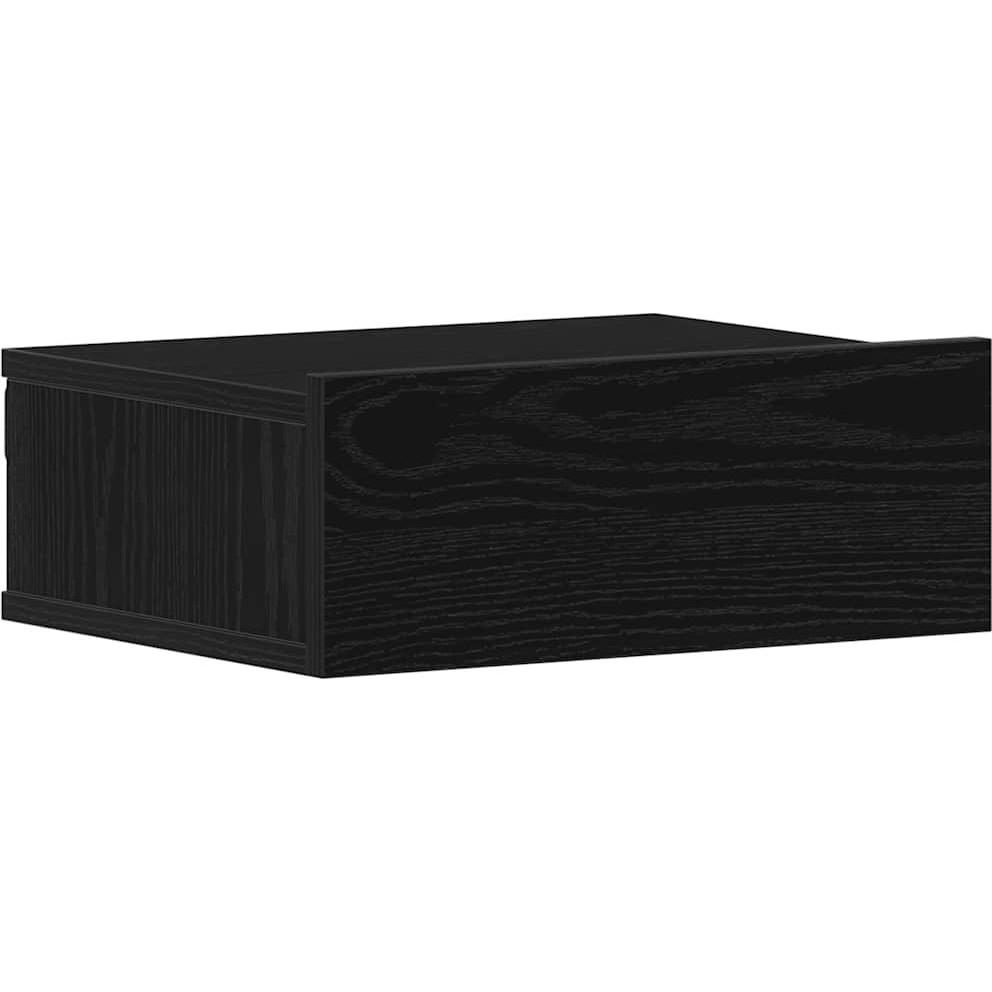 Vidaxl Braun Nachttisch, Schwebender Nachttisch (40 X 32 X 15 Cm)