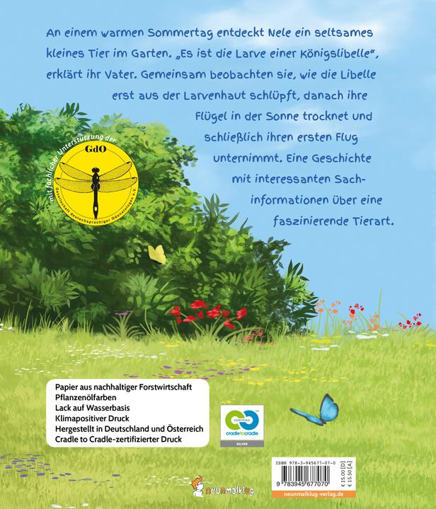 Produktbild Eine Königslibelle in Neles Garten (Deutsch, Marion Kl. Mazzaglia, Marion Klara Mazzaglia, Tobias Goldschalt, 2018)