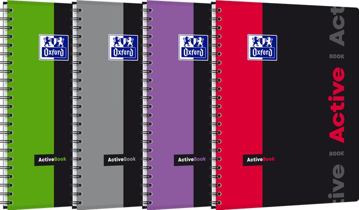 Image du produit Oxford Étudiant Activebook (A4+, Quadrillé, Couverture rigide)