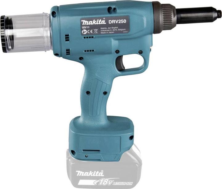 Actual product image Makita DRV 250 (Nail gun)
