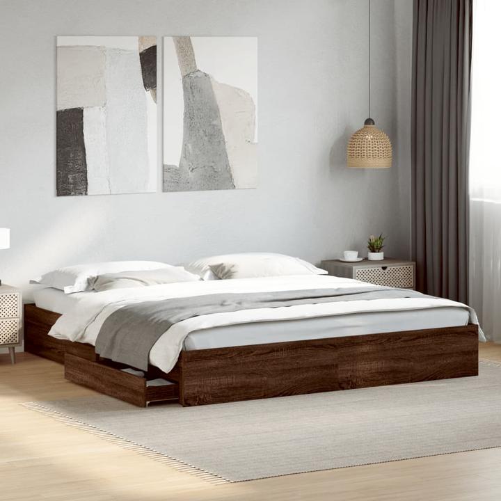 Brown oak look