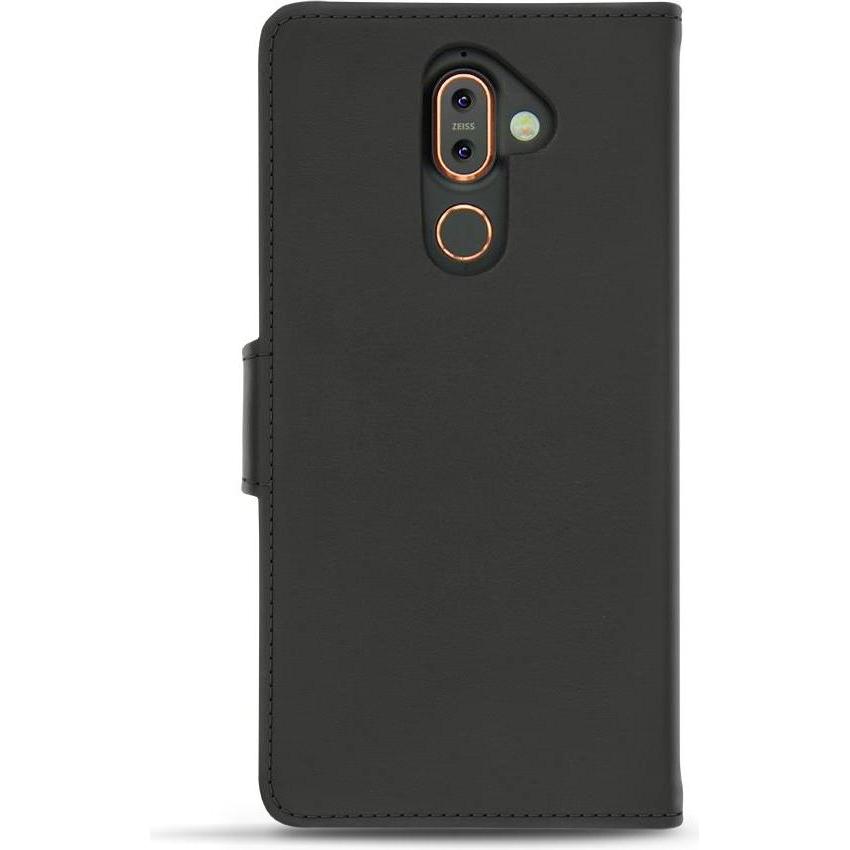 Noreve Lederschutzhülle Wallet (Nokia 7 Plus), Smartphone Hülle, Violett