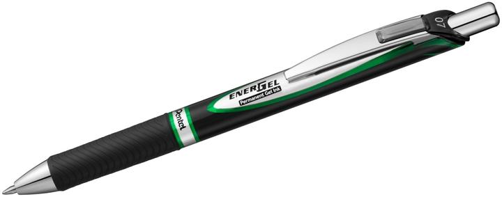 Actual product image Pentel Liquid gel ink rollerball EnerGel Document, green (1x)