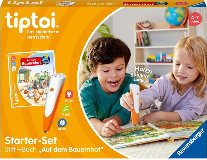 Produktbild tiptoi Starter-Set Stift und Bauernhof-Buch (Deutsch)