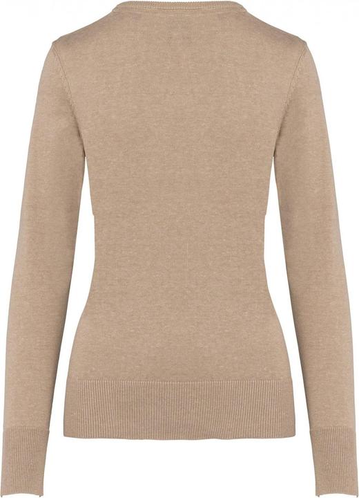 Produktbild Kariban Pullover mit V-Ausschnitt Damen (L)