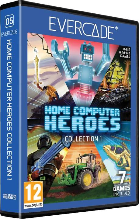 Actual product image Blaze Evercade Home Computer Heroes Collection 1 (Evercade)