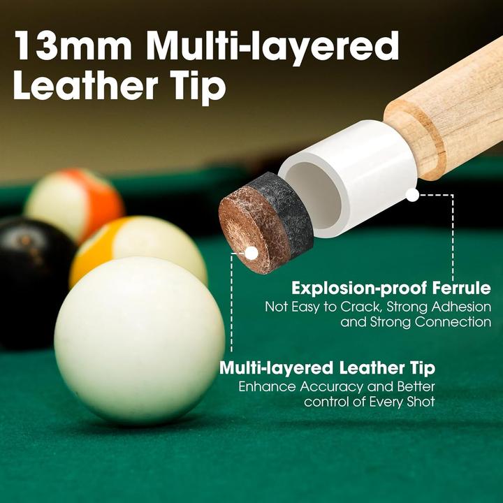 Produktbild JX 2er-Set Poolbillard-Queues