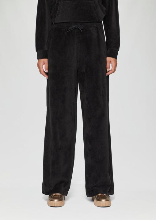 Produktbild S.Oliver Hose Wide-Leg-Hose aus Jersey in Cord-Optik (36)