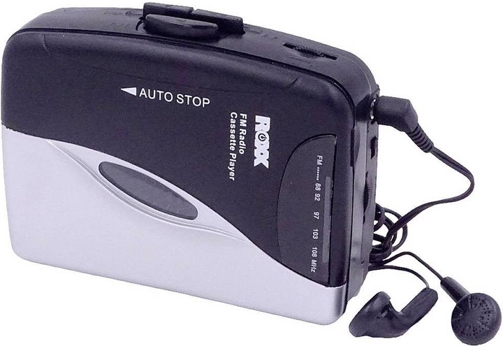 Actual product image Roxx Portable cassette player PCP300