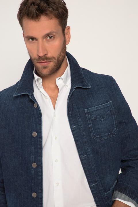 Immagine prodotto JP1880 Giacca di jeans con revers e taschino (6XL)