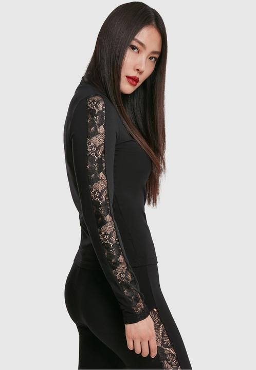 Immagine prodotto Urban Classics LS a strisce in pizzo da donna (4XL)