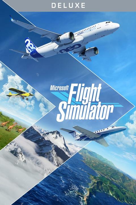 Actual product image Microsoft Flight Simulator Deluxe Edition (Xbox Series S, Xbox Series X)