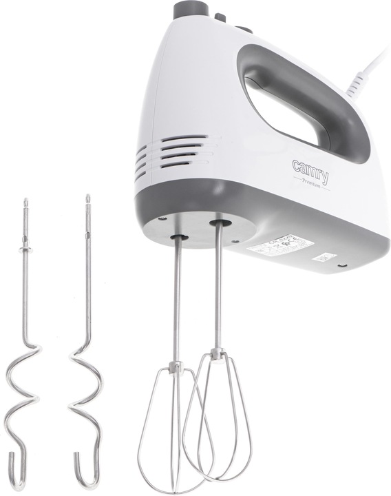 Image du produit Camry CR mixer Hand mixer Grey, White (750 W)
