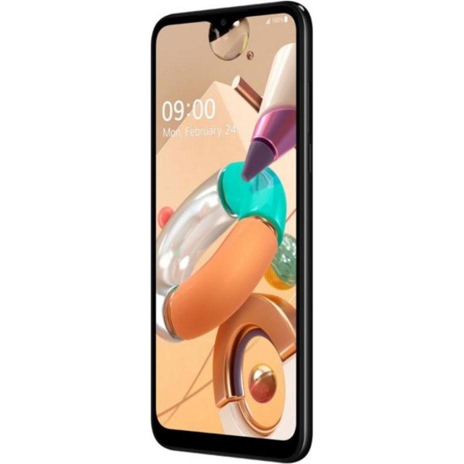 Thumbnail - Screenguard LG K41S Full Screen Panzerglas Schutzfolie 2.5D 9H (LG K41s), Smartphone Schutzfolie, Schwarz