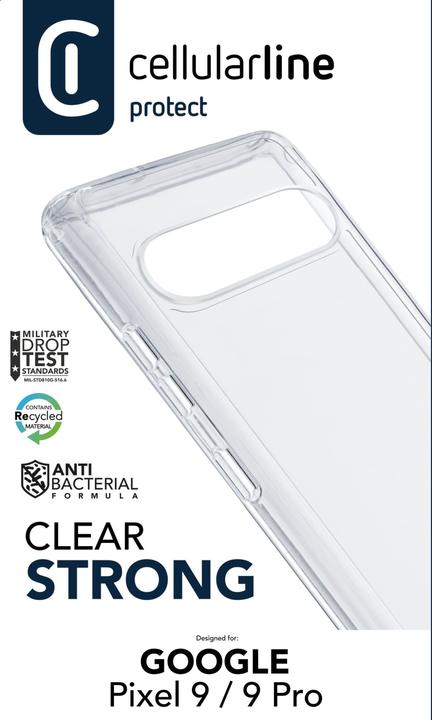Image du produit Cellularline Clear Strong Case (Google Pixel 9, Google Pixel 9 Pro Fold)