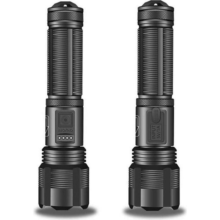 Thumbnail - Standart, Taschenlampe, RECHAR LED FLASHL SD-6054 10W 800LM USB (21 cm)