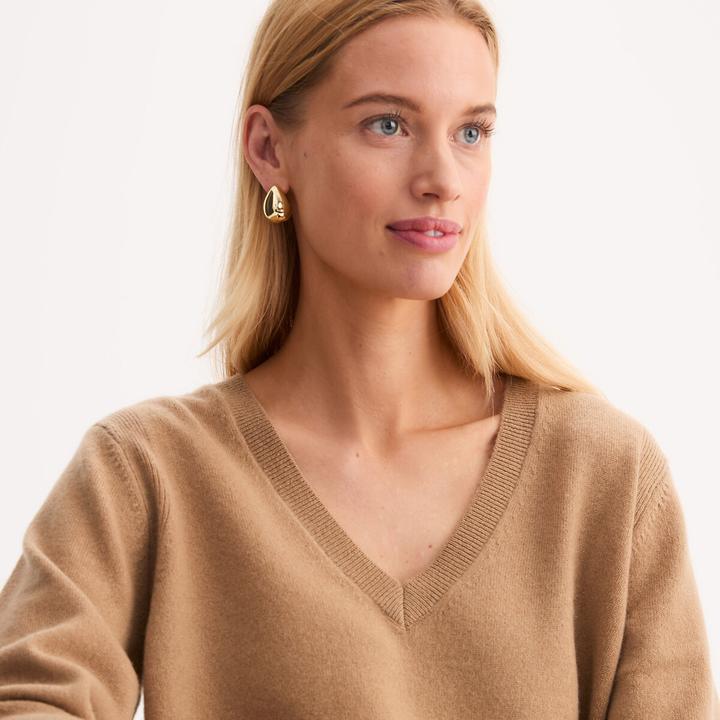 Immagine prodotto Anne Weyburn Kaschmirpullover mit V-Ausschnitt aus Feinstrick (M)