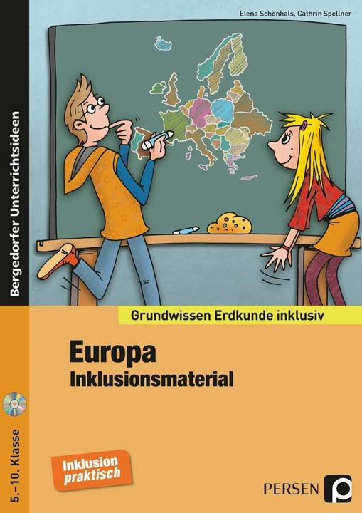 Produktbild Europa - Inklusionsmaterial Erdkunde (Deutsch, Cathrin Spellner, Elena Schönhals, 2021)