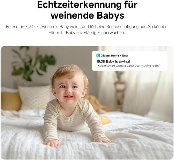 Actual product image Xiaomi Smart Camera C500 Dual (2560 x 1440 Pixels)