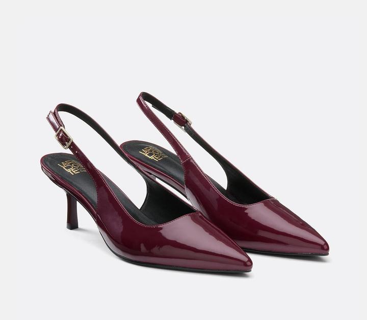 Actual product image La Redoute Collections Slingback-Pumps aus Lack (38)