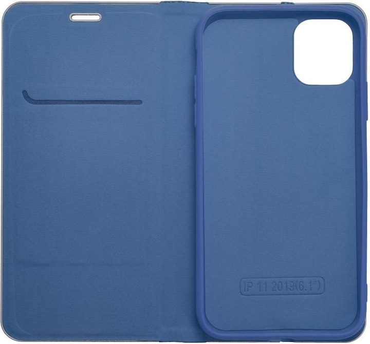 Produktbild OEM Book case LUNA Book Carbon for IPHONE 15 Pro Max blue (Apple iPhone 15 Pro Max)