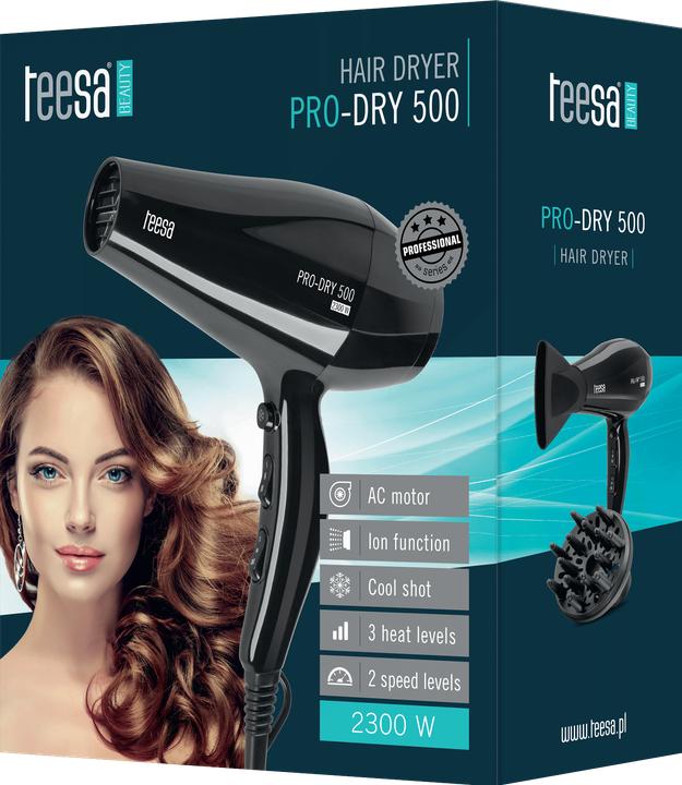 Produktbild Teesa Professional hair dryer PRO-DRY 500 AC 2300W (2300 W)