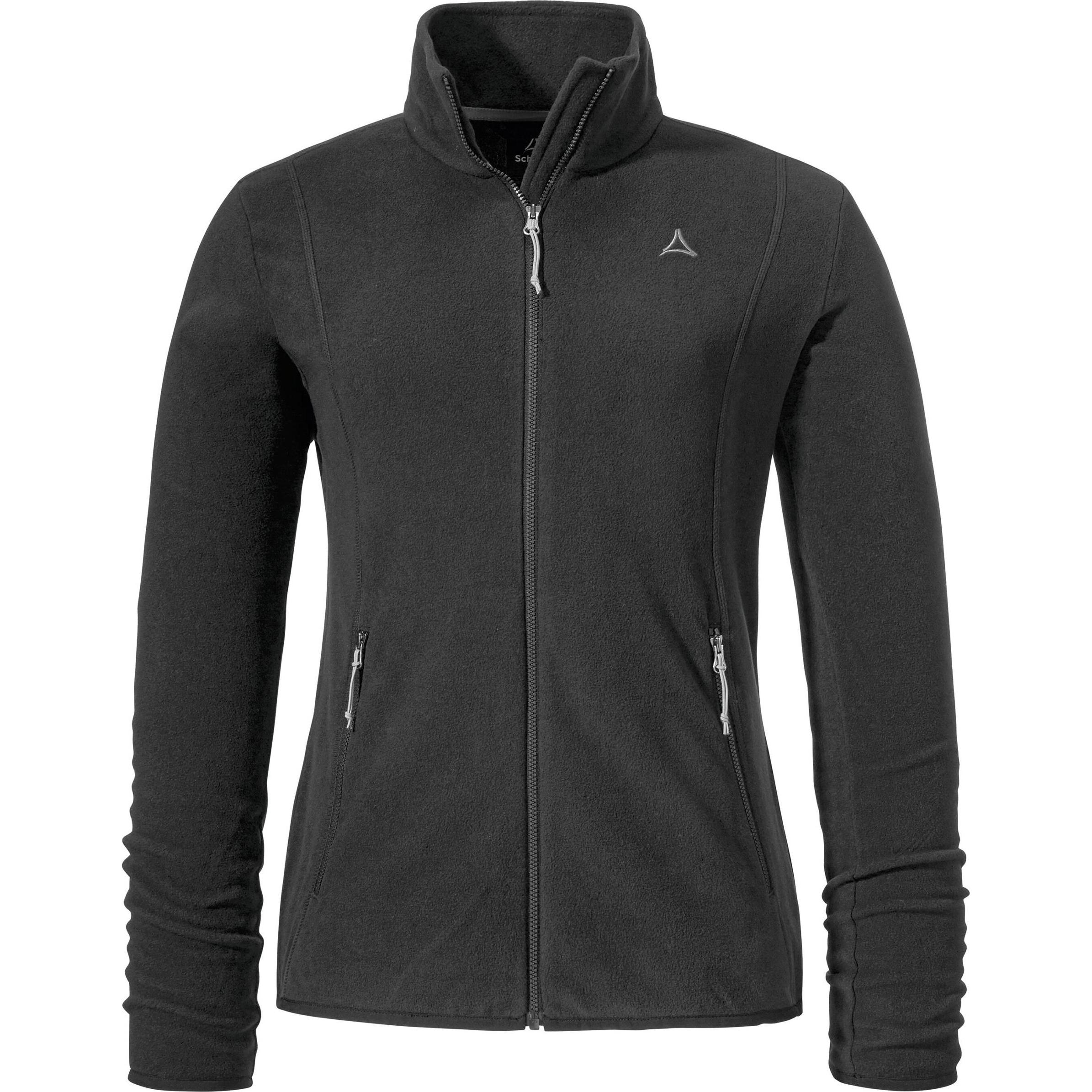 Schöffel, Damen, Jacke, Fleece Jacket Style Ash (36, S), Schwarz, 36, S