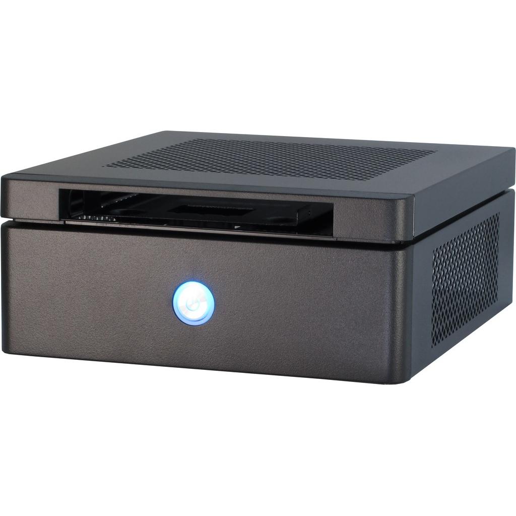 Intertech ITX-603 (Mini-ITX), PC Gehäuse, Schwarz