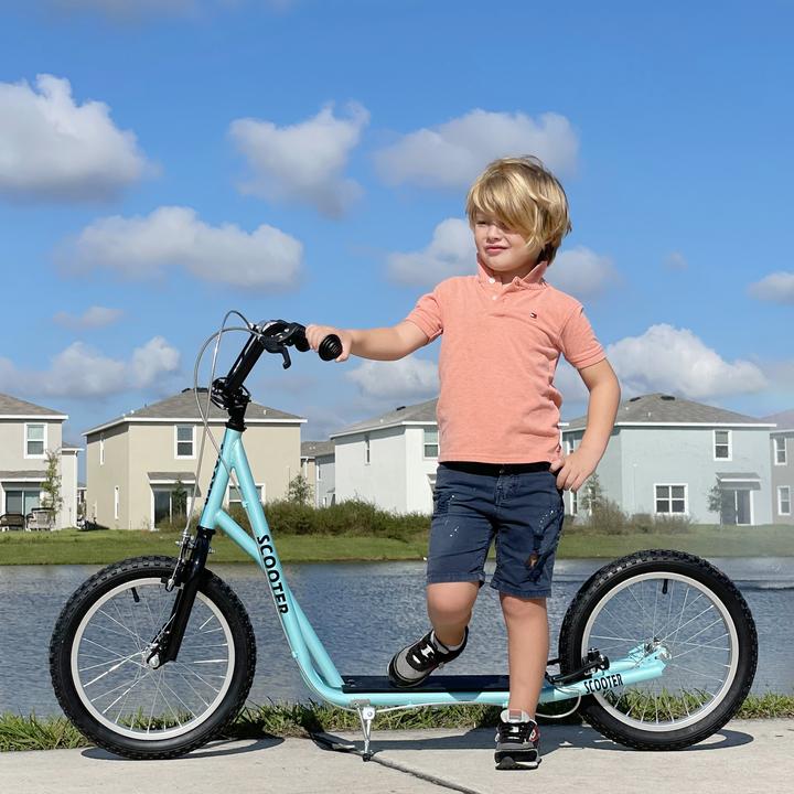 Produktbild Homcom Kinderscooter mit Handbremse