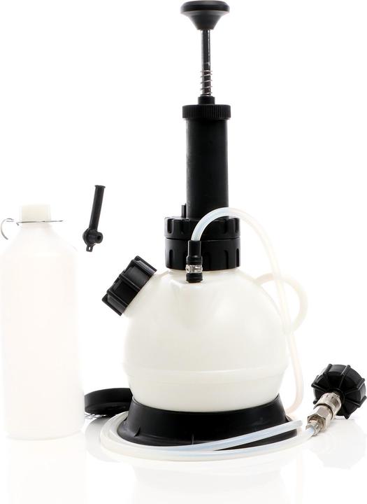 Actual product image XPOtool Brake Fluid Bleeder with 2L Capacity and 1L Suction Recipient for Brake Fluids Brakes