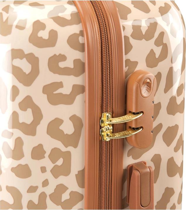 Actual product image Princess Traveller Leopard - Reiskoffer - CrÃ¨me/Taupe - L - 76cm (107 l)