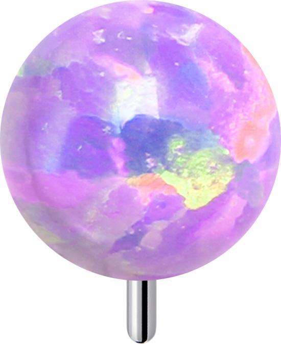 Immagine prodotto Star Piercing Threadless viola opalino (Titanio, senza ottone)