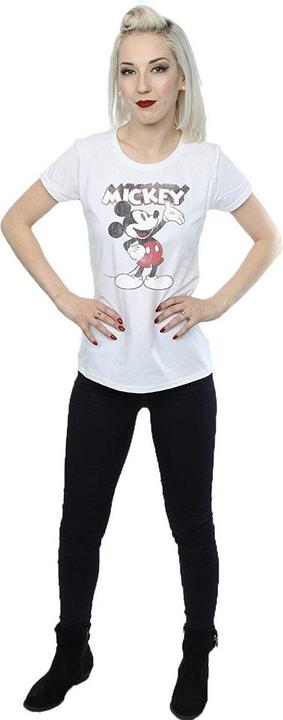 Image du produit Disney Femme/Les femmes Présente Mickey Mouse - T-shirt en coton (XXL)