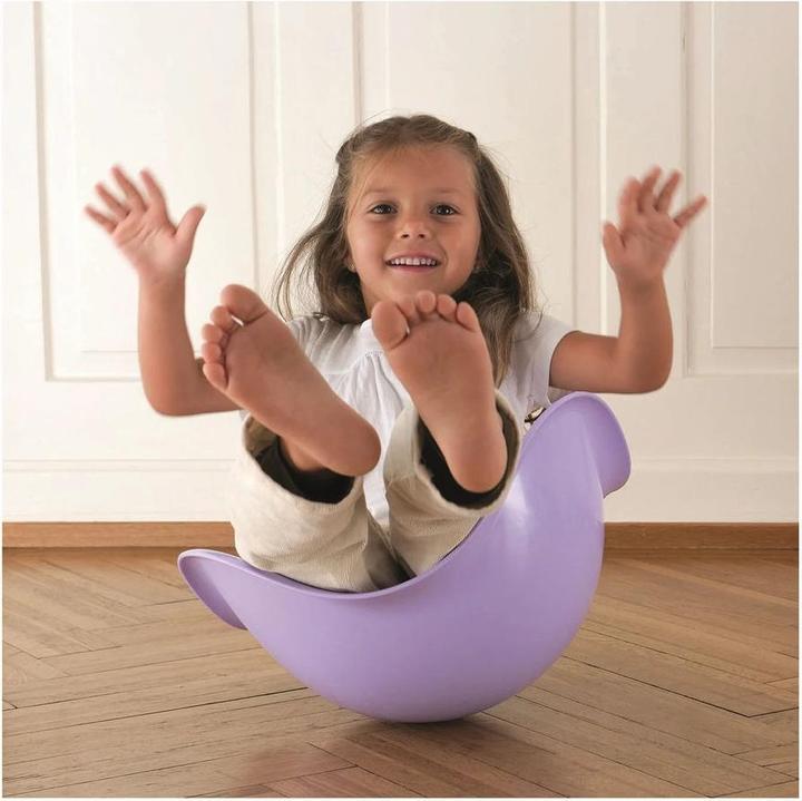 Actual product image Moluk Bilibo balance and play bowl purple