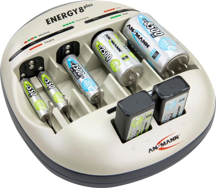 Actual product image Ansmann Energy 8 plus (Chargers without battery)
