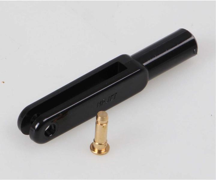 Actual product image MP Jet nylon clevises m3 10pcs. w.bolts