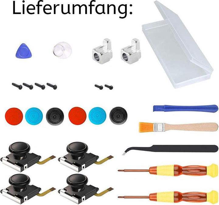 Produktbild Ueli Express 25 in 1 Nintendo Switch Joy Con Reparatur Set (Switch Lite, Switch)