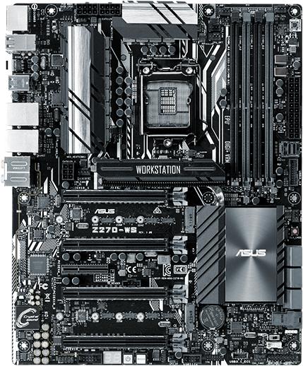 Produktbild ASUS Z270-Ws (LGA 1151, Intel Z270, ATX)